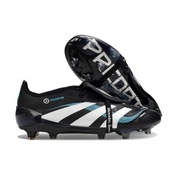 Adidas Predator 25 Elite Tongue FG Noir Blanc Bleu