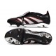 Adidas Predator 25 Elite Tongue FG Noir Blanc Rouge