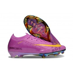 Nike Zoom Mercurial Vapor XVI Elite FG Violet Jaune