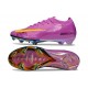 Nike Zoom Mercurial Vapor XVI Elite FG Violet Jaune