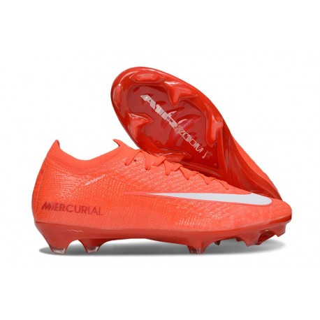 Nike Zoom Mercurial Vapor XVI Elite FG Rouge Blanc