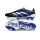 adidas Predator Elite FG Homme Crampons Noir Bleu Blanc