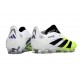 adidas Predator Elite FG Homme Crampons Blanc Noir Citron Lucid