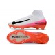 Chaussure de Foot Nike Mercurial Superfly X Elite FG Blanc Noir Rouge