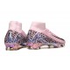 Chaussure de Foot Nike Mercurial Superfly X Elite FG Rose Noir