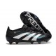 adidas Predator Elite FG Homme Crampons Noir Blanc