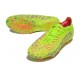 adidas Predator Elite FG Homme Crampons Citron Lucide Rose Bleu Fusion