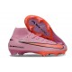 Chaussure de Foot Nike Mercurial Superfly X Elite FG Rose Orange