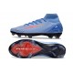 Chaussure de Foot Nike Mercurial Superfly X Elite FG Bleu Rouge