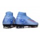 Chaussure de Foot Nike Mercurial Superfly X Elite FG Bleu Rouge