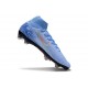 Chaussure de Foot Nike Mercurial Superfly X Elite FG Bleu Rouge