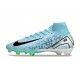 Chaussure de Foot Nike Mercurial Superfly X Elite FG Vert Noir Blanc