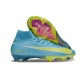 Chaussure de Foot Nike Mercurial Superfly X Elite FG Bleu Jaune