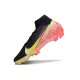 Chaussure de Foot Nike Mercurial Superfly X Elite FG Noir Jaune Orange
