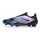 Crampons Adidas F50 Elite LL FG Noir Rose Bleu