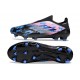 Crampons Adidas F50 Elite LL FG Noir Rose Bleu
