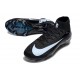 Chaussure de Foot Nike Mercurial Superfly X Elite FG Noir Bleu Givré