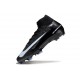 Chaussure de Foot Nike Mercurial Superfly X Elite FG Noir Bleu Givré
