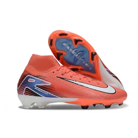 Chaussure de Foot Nike Mercurial Superfly X Elite FG Rouge Blanc Noir
