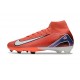 Chaussure de Foot Nike Mercurial Superfly X Elite FG Rouge Blanc Noir