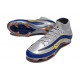 Chaussure de Foot Nike Mercurial Superfly X Elite FG Argent Bleu Jaune