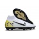 Chaussure de Foot Nike Mercurial Superfly X Elite FG Blanc Noir Jaune