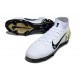 Chaussure de Foot Nike Mercurial Superfly X Elite FG Blanc Noir Jaune