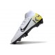 Chaussure de Foot Nike Mercurial Superfly X Elite FG Blanc Noir Jaune