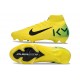 Chaussure de Foot Nike Mercurial Superfly X Elite FG Jaune Noir Vert
