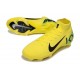 Chaussure de Foot Nike Mercurial Superfly X Elite FG Jaune Noir Vert