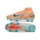 Chaussure de Foot Nike Mercurial Superfly X Elite FG KM Orange Bleu