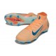 Chaussure de Foot Nike Mercurial Superfly X Elite FG KM Orange Bleu