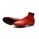 2015 Chaussures Mercurial Superfly IV FG Nouvelle Rouge Or Noir