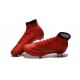 2015 Chaussures Mercurial Superfly IV FG Nouvelle Rouge Or Noir