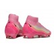 Chaussure de Foot Nike Mercurial Superfly X Elite FG Air Max 95 Rose