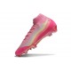 Chaussure de Foot Nike Mercurial Superfly X Elite FG Air Max 95 Rose