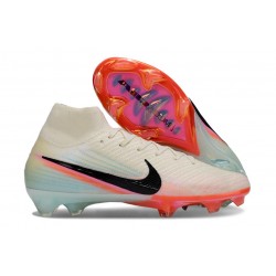 Chaussure de Foot Nike Mercurial Superfly X Elite FG X KERR Ivoire Pâle Noir