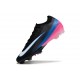 Nike Zoom Mercurial Vapor XVI Elite FG Noir Blanc Bleu Rose