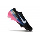 Nike Zoom Mercurial Vapor XVI Elite FG Noir Blanc Bleu Rose