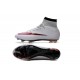 2015 Homme Chaussures Football Mercurial Superfly FG Blanc Rouge Noir