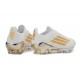 Adidas F50 + Laceless FG Neuf Blanc Or