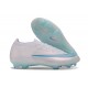 Chaussure Nike Zoom Mercurial Vapor 17 Elite FG Blanc Bleu