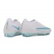 Chaussure Nike Zoom Mercurial Vapor 17 Elite FG Blanc Bleu