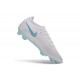 Chaussure Nike Zoom Mercurial Vapor 17 Elite FG Blanc Bleu