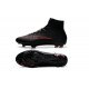 2015 Chaussures Mercurial Superfly IV FG Nouvelle Rouge Noir