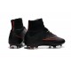 2015 Chaussures Mercurial Superfly IV FG Nouvelle Rouge Noir