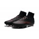 2015 Chaussures Mercurial Superfly IV FG Nouvelle Rouge Noir