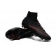 2015 Chaussures Mercurial Superfly IV FG Nouvelle Rouge Noir