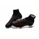 2015 Chaussures Mercurial Superfly IV FG Nouvelle Rouge Noir