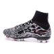 Chaussures Mercurial Superfly IV FG Nouvelle Pas Cher Léopard Blanc Rouge Noir